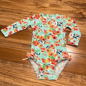 Baby long sleeve bathing suit